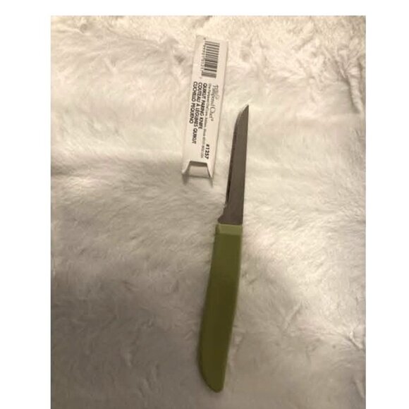 The Pampered Chef Kitchen Pampered Chef Quikut Paring Knife Olive Poshmark